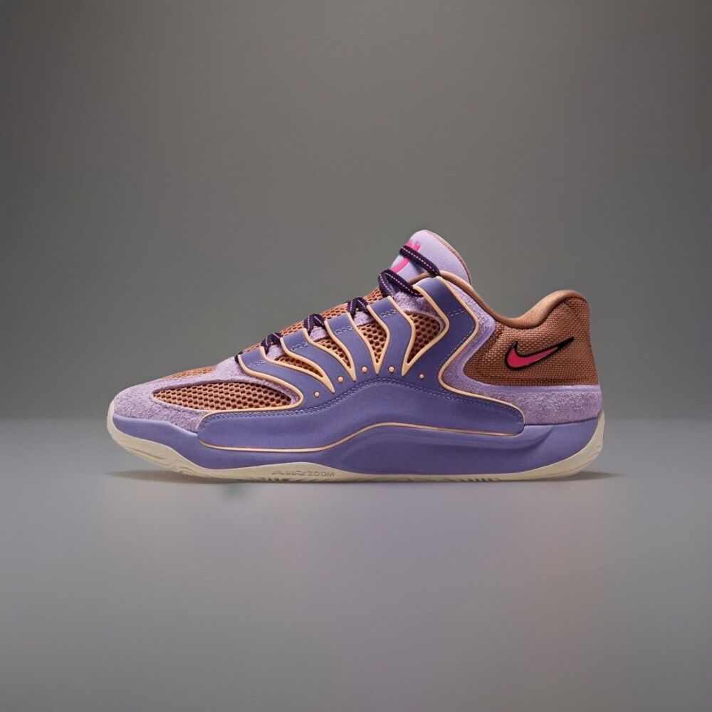 Nike KD 18 'B.A.D.' Lilac Purple Pink HV1992-501 Men's Size 12 Basketball New